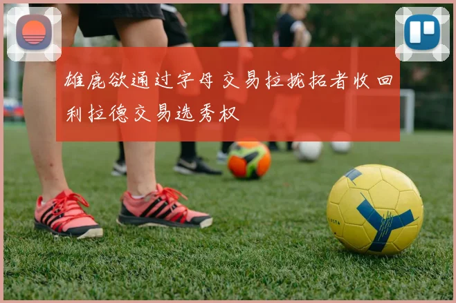 雄鹿欲通过字母交易拉拢拓者收回利拉德交易选秀权